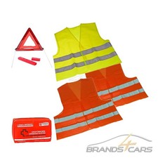 SICHERHEITS-SET 5-TLG TSCHECHISCHE REPUBLIK WARNWESTE KIND WARNDREIECK 267