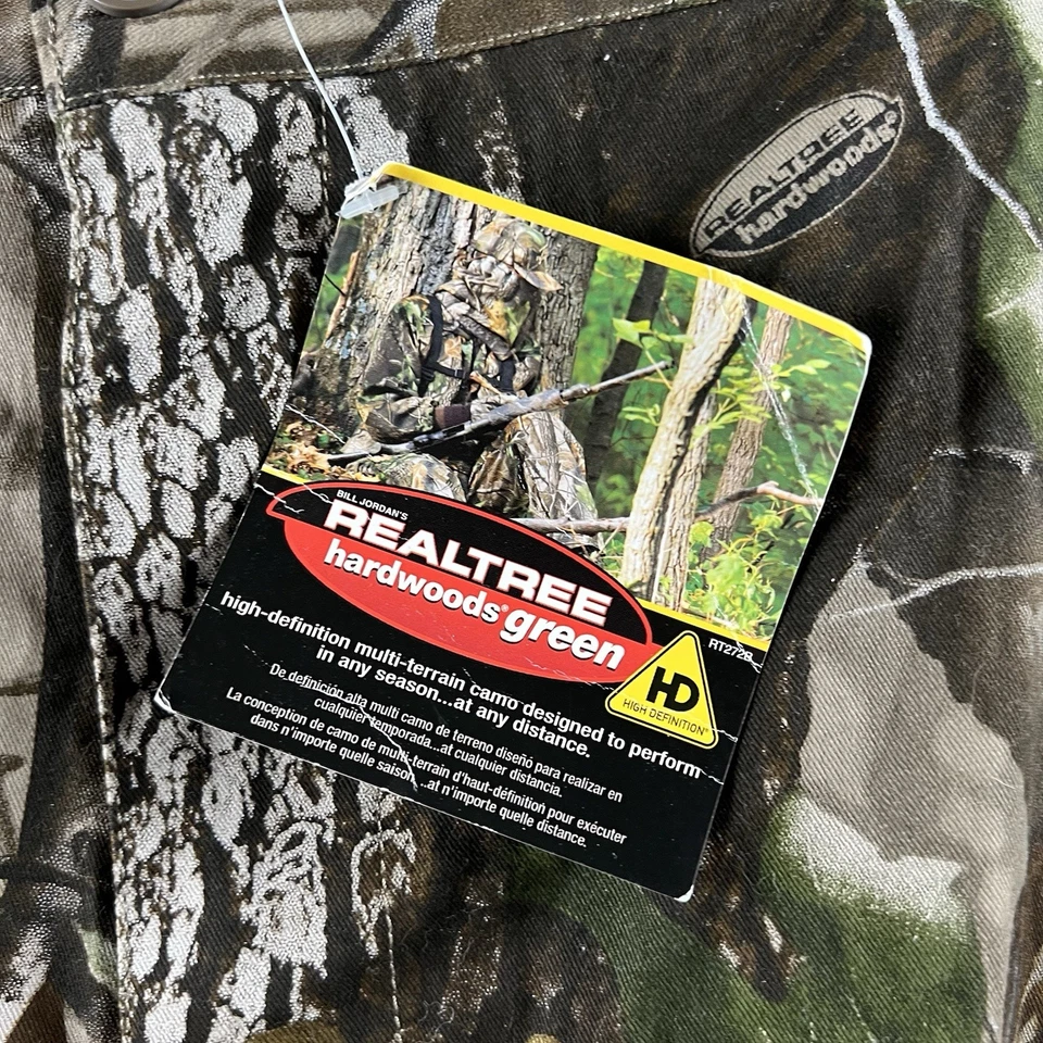 Outfitters Ridge Pants Men’s Size 2XL Realtree Camo HD Cargo XXL Vintage NWT - Image 4 of 4