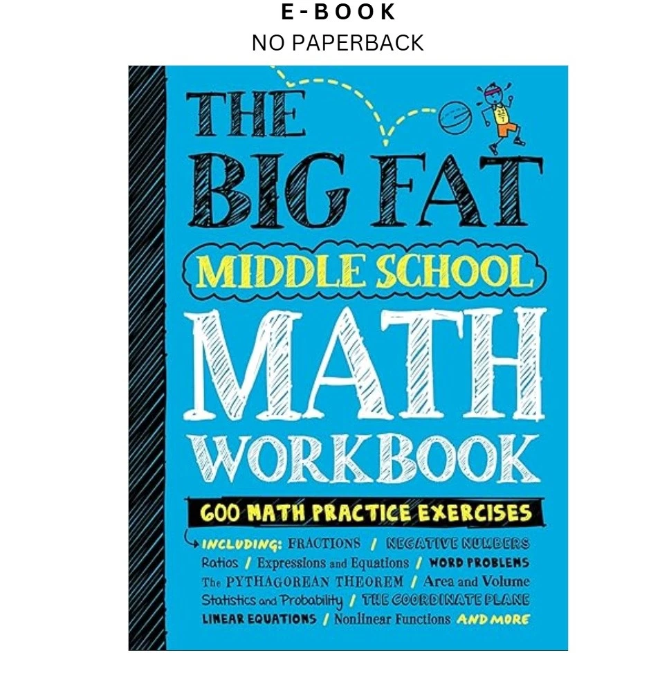 The Big Fat Middle School Math Workbook ebook | LD Global Digital Ebook Store Buy The Big Fat Middle School Math Workbook ebook, instant digital download PDF from LD Global