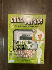 Catch Phrase Music Edition Parker Bros Hasbro 2007 Handheld Electronic Game-READ