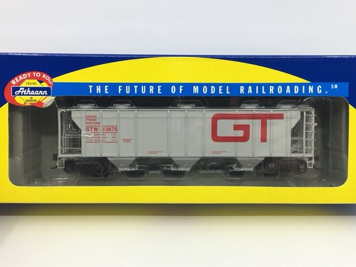 HO Athearn 93764 Grand Trunk Western PS 2893 3 bahías tolva cubierta GTW #113876 | Zustand: Used