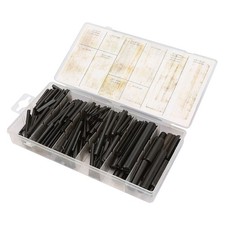 450pcs Steel Slotted Split Spring Dowel Tension Roll Hollow Pin Assortment Kit