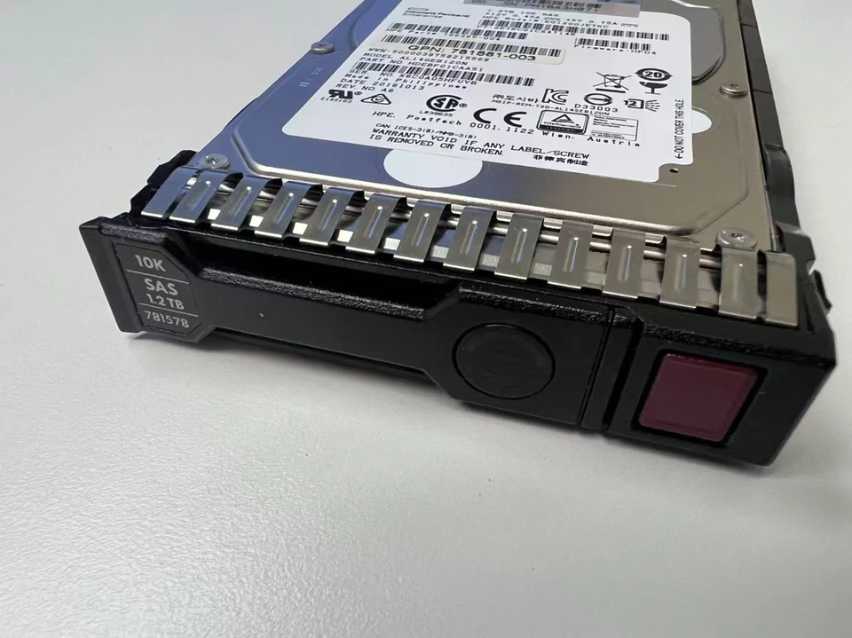 HPE 781578-001 781518-B21 1.2TB 10000RPM 12Gbps 2.5" SAS SERVER HDD Hard Drive - Image 2 of 4