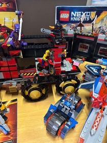 LEGO Ninjago & Nexo Knights Lot 70750 / 70332 / 70337 / 70365 Incomplete