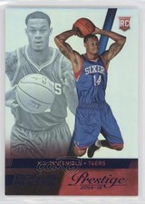 2014-15 Panini Prestige Bonus Shots Blue Premium 75/99 KJ McDaniels #187 d3b