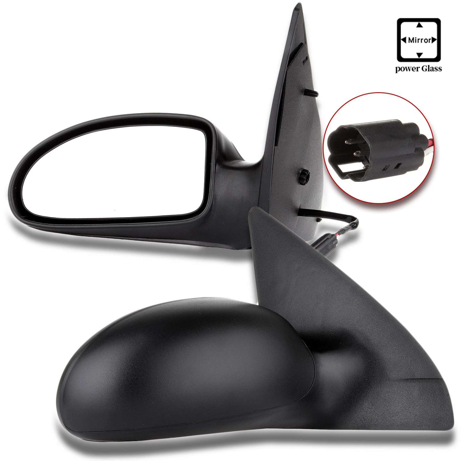 For 2000-2007 Ford Focus LH Power Driver Left Side View Mirror Unfoldable