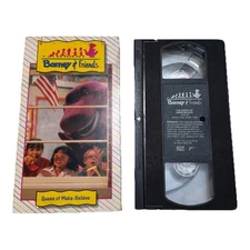 Barney & Friends: Queen of Make Believe VHS 1992 Time Life Video The Lyons Group