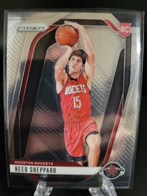 2024-25 Panini Prizm- Rookies Reed Shephard [Base] #268 (RC) Rockets