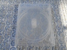 One Clear Blu-Ray DVD CD Replacement Case Holds 1/2/3/4/5/ up to 6 discs Logo