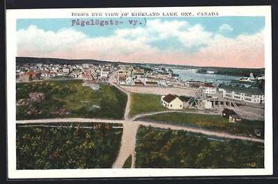Ansichtskarte Kirkland Lake /Ont., Bird´s Eye View 