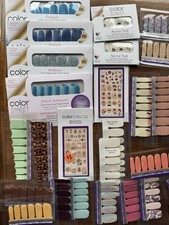 Color Street Nail Polish Strips, Mani Charms, Pedicure & Manicure Sets Lot