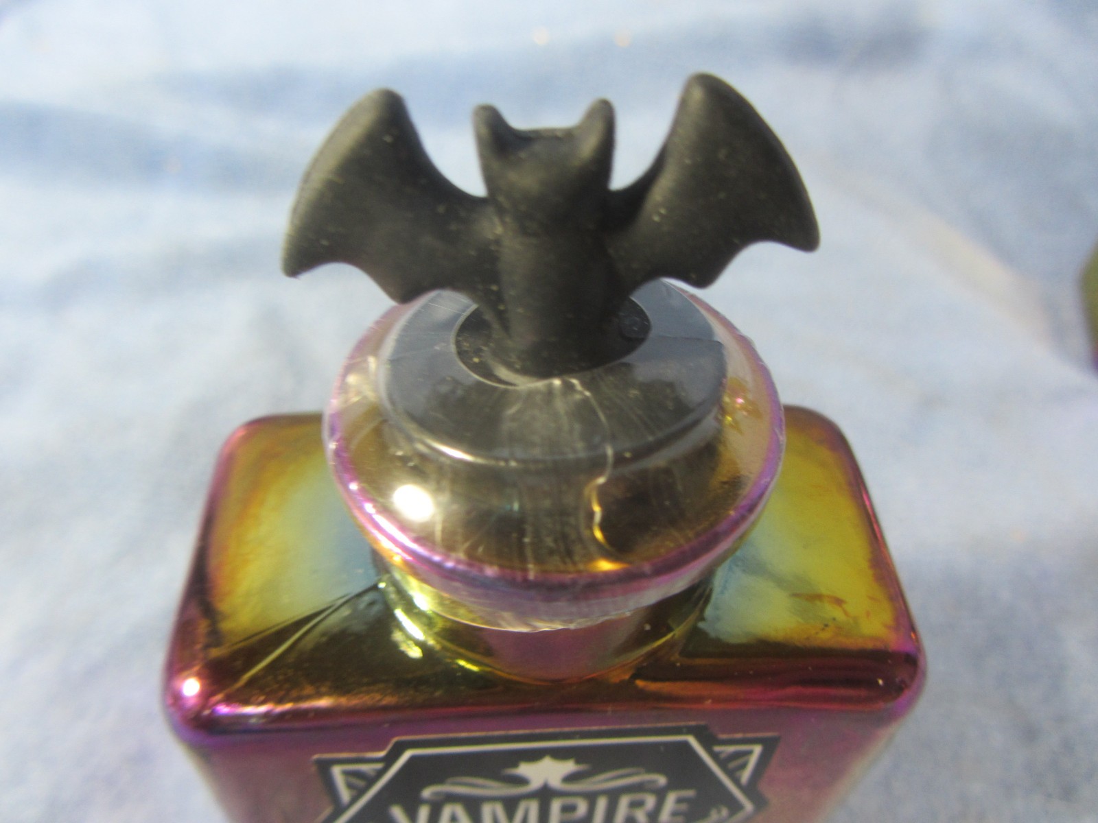 Lot of 3 Potion Glass Bottles  Witches Brew,  Vampire Venom