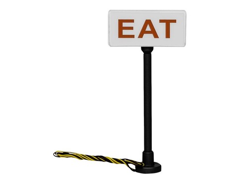 Letreros iluminados Lionel 1956210 HO EAT (paquete de 2) | Zustand: New