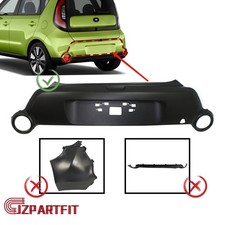 86611b2110 Rear Upper Bumper Cover Assembly For 2014 2015 2016 Kia Soul
