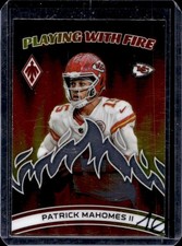 2023 Panini Phoenix Patrick Mahomes II Playing With Fire #PWF-8 Chiefs