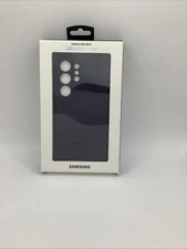 Samsung Silicone Case For Samsung Galaxy S24 Ultra-Dark Violet