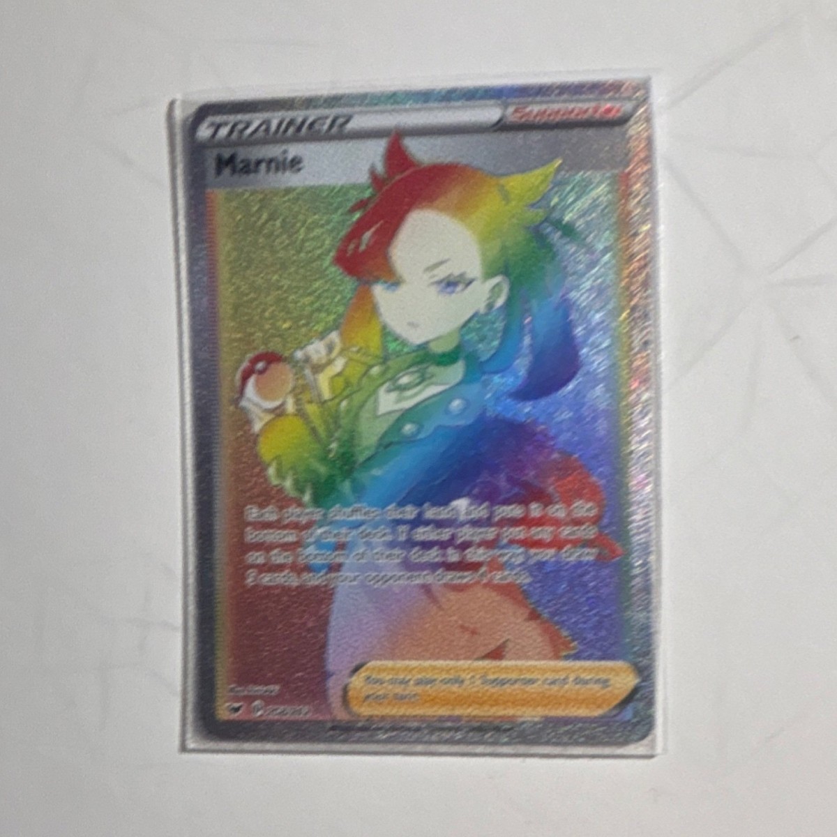 marnie rare trainer card Pikachu LOR TG05 Illustration Rare EN NM+
