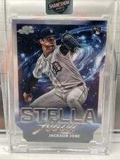 2025 Topps Chrome Stella Nova Jackson Jobe #SN-17 RC Comes In 1 Touch