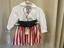 Girl  s Pirate Costume Size 5-6
