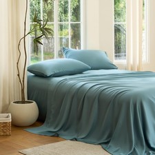 DOZ Sheet Set, 100 Viscose derived from Bamboo, Organically Grown, Buttery S...