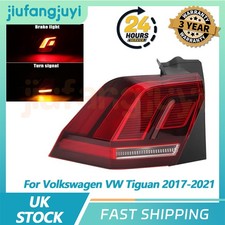 1Pcs Left Rear Outer Tail Light Brake Lamp For Volkswagen VW Tiguan 2017-2021 UK