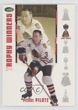 2003-04 Original Six Chicago Blackhawks Inserts Trophy Winners Pierre Pilote b8c