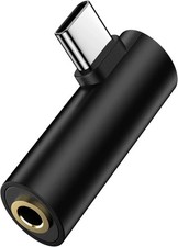 USB C to 3.5mm Headphone Jack Adapter for Samsung Galaxy A16 A35 S25 Ultra...