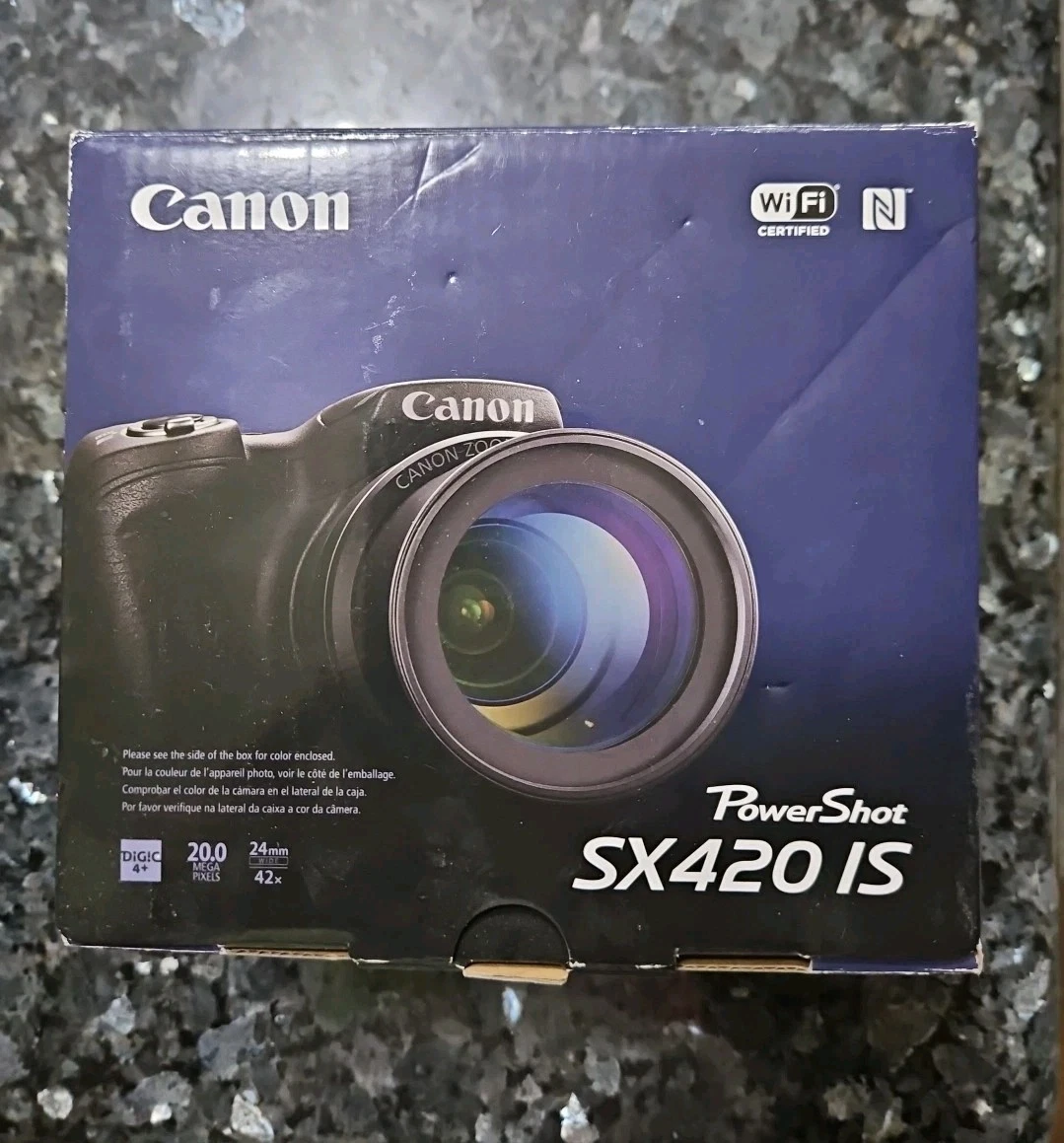 PowerShot SX420 IS (BK) (2000万画素/42倍/ブラック/SDXC) 新品未使用