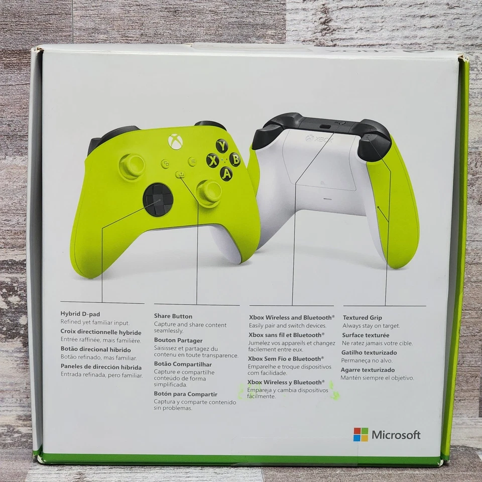 Microsoft Wireless Controller for Xbox Series X/S - Xbox One - Electric Volt - Image 2 of 4