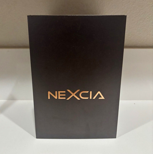 NEXCIA Mini Electric Facial Massager, Cordless Vibration, 3 Heads, White/Black