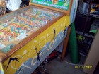 UNITED PLAYTIME 1957 BINGO PINBALL ARCADE MACHINE WITH ORIGINAL WIRING DIAGRAM — photo 7