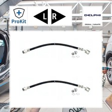 2x ORIGINAL® Delphi Bremsschlauch Hinten für Mercedes-Benz C-CLASS C-CLASS