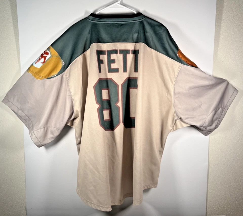 Camiseta de hockey Boba Fett - Estilo Empire Strikes Back Armor - Grande Foto 2 de 3