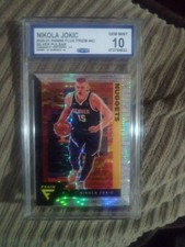 NIKOLA JOKIC2020-21 PANINI FLUX PRIZM #43SILVER PULSAR