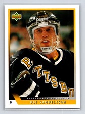 1993-94 Upper Deck - Ulf Samuelsson #142 Pittsburgh Penguins Hockey Card