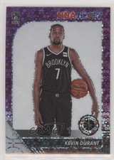 2019-20 Panini NBA Hoops Premium Stock Purple Disco Prizm Kevin Durant #61 3zh