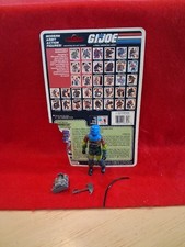 Vintage G.I JOE 1989 Hasbro”BARBECUE” Slaughter’s Marauders FIREFIGHTER Version2