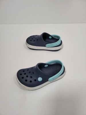 Crocs Navy Blue Crocband Slip On Clog Shoes Child Toddler Size C7