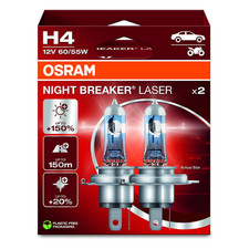Osram Night Breaker H4 headlight globes +220% Car bulb 2pcs 64193NL-2HB (2 pcs)