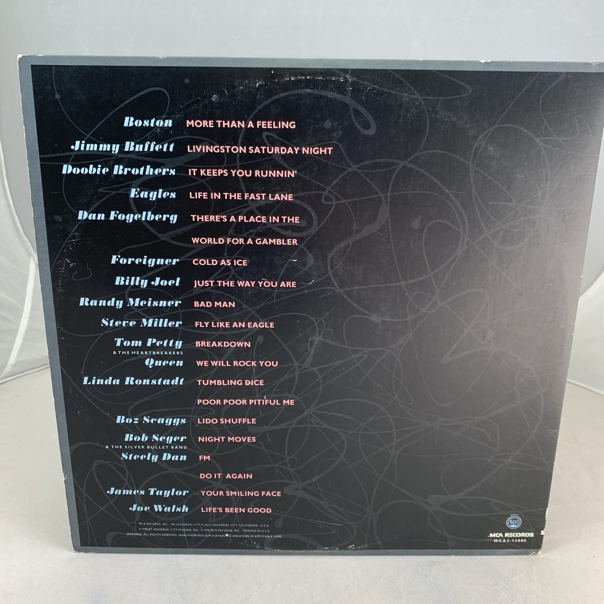 FM-The Original Movie Soundtrack 1978 2x LP Vinyl Album MCA-2