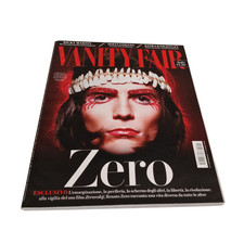 Renato Zero Copertina Vanity Fair N.6 2018 Zerovskij Rarità da Collezione