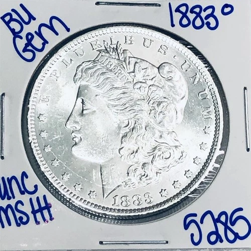 1883 O BU UNCIRCULATED MORGAN SILVER DOLLAR AUTHENTIC U.S.MINT FREESHIPPING 5285