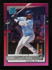 2020 Panini Donruss Optic Retail Pink Prizm Randy Arozarena #51 Rookie RC 0f9v