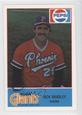 1978 Cramer Pacific Coast League Richard Bradley #75 0e3