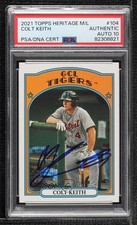 PSA/DNA 2021 Topps Heritage Minor League Edition Colt Keith #104 w5p
