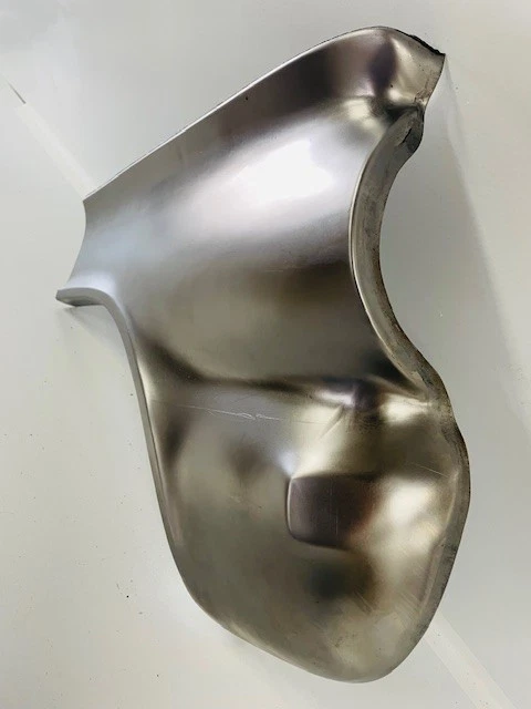 Sección inferior guardabarros delantero Chevrolet Chevy Corvair Monza, derecha 1960-1964 Schott Foto 2 de 4