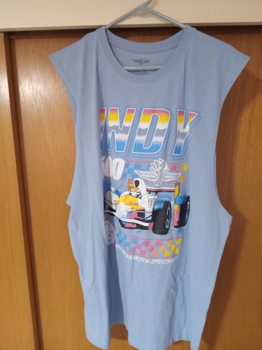 Indy 500 Mens Tank Top Size XXL Blue Indianapolis Motor Speedway Used 2025 Mad