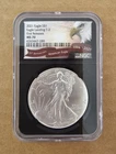 NGC 35TH ANNIVERSARY 2021 S$1 EAGLE LANDING T-2 FIRST RELEASES MS 70 289