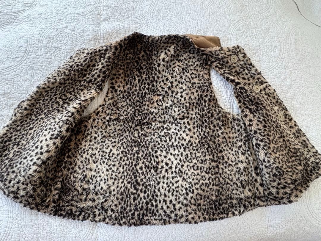 Engineered Garments Leopard Print Reversible Vest… - image 22