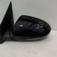 HYUNDAI TUCSON LEFT PASSENGER WING MIRROR BLACK POWER FOLD 87610D7250